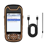 Batteria a lunga durata: con una batteria integrata da 4000 mAh per un massimo di 24 ore di uso continuo, questo misuratore di terreno GPS portatile impermeabile è adatto per varie attività all'aperto come campeggio, escursionismo, ecc., il tutto pur essendo comodamente ricaricabile tramite USB
