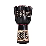 tamburi africani classici, i suoni di batteria unici sono belli e commoventi e la pelle del tamburo è forte.