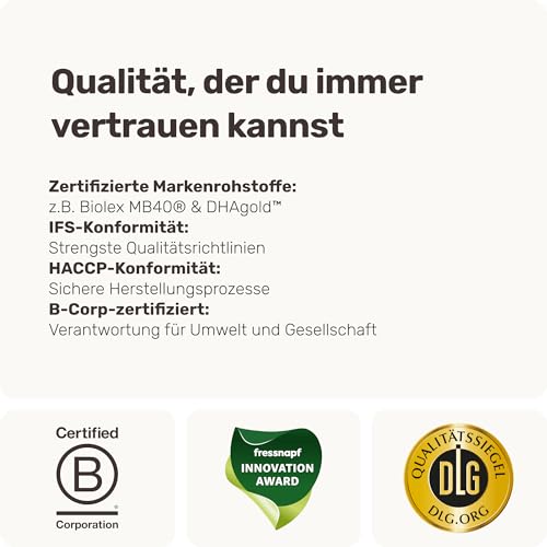 10-in-1 Zahnpflege Leckerli für Hunde - Fresh Smile 120 Snacks (350g) von mammaly - Gegen Mundgeruch, Zahnstein mit Pfefferminz, Seealge, Vitamin C, Petersilie u. v. m. für Maulhygiene, Mundpflege