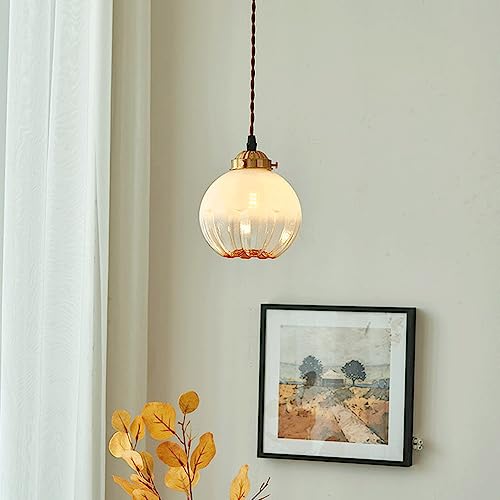 Iluminación decorativa de cristal E27 que soluciona techos apagados 4