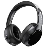 Hybrid Active Noise Cancelling Headphones, Bluetooth 6.0 Over Ear Headphones,120H Battery Fast Charging, Hi-Res Audio, Transparency Mode, Deep Bass, Memory Foam Comfort Fit for Travel Office Home
