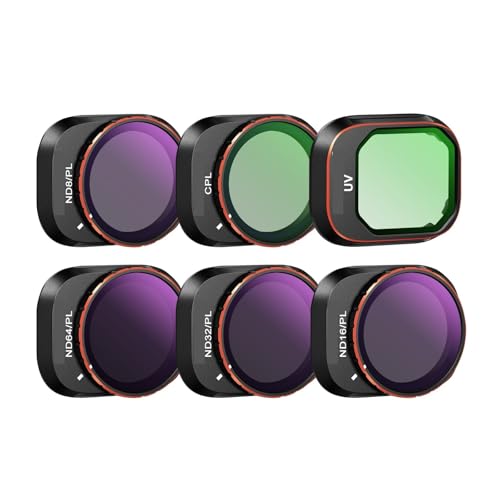 Kit de filtres ND et CPL pour DJI Mini 4 Pro pack de 6 polarisants denses