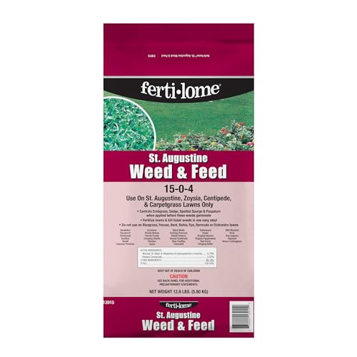 Fertilome St. Augustine Weed and Feed 15-0-4