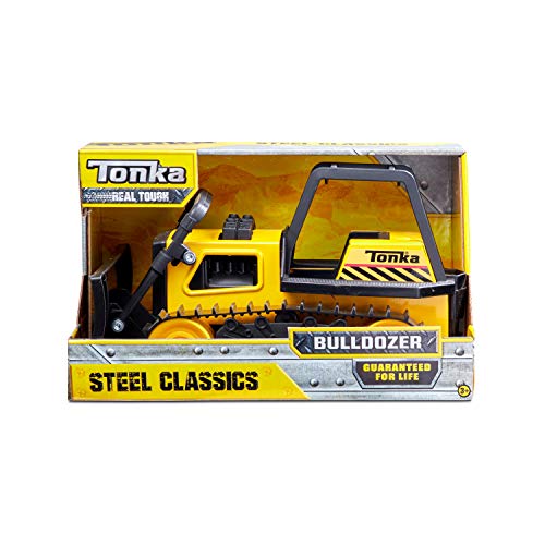 Tonka Steel Bulldozer Vehicle, Yellow #TOP3