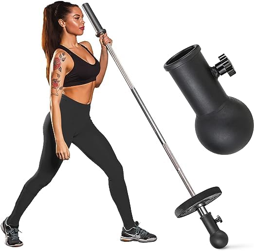 Landmine Attachment for Barbell, 2.2lb Barbell Bomb Landmine Attachments Fit 2” Olympic Bars, Landmine Base for Home Gym Exercise Presses Rows Rotation and More, Portable (B0CG492577) Amazon Price History, Amazon Price Tracker
