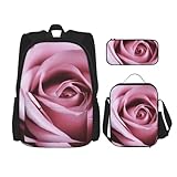 Grand espace de rangement : le sac à dos dispose d'un compartiment pour ordinateur portable de 38,1 cm et de la place pour les articles quotidiens ; le sac à déjeuner dispose d'un compartiment principal élastique et d'un compartiment pour bouteilles et couverts