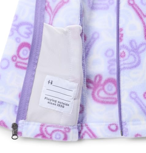 Image of Columbia Youth Girls Benton Springs II Printed Fleece Jacket
