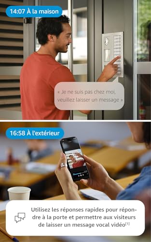 Ring Intercom | Transformez votre interphone en système connecté avec déverrouillage à distance système audio bidirectionnel accès invité | Facile à installer | Fonctionne avec Alexa - vue 6