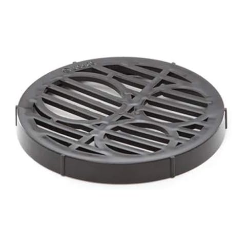 Black Round 7'' 175mm Round Grid Gully Grid Cover (UGSP3) (1 x pcs) Cover