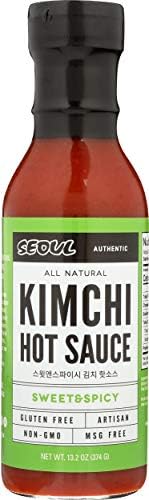 SEOUL Sweet And Spicy Kimchi Hot Sauce, 13.2 OZ