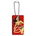 Wonder Woman Character Wood Wooden Rectangle Keychain Key Ring
