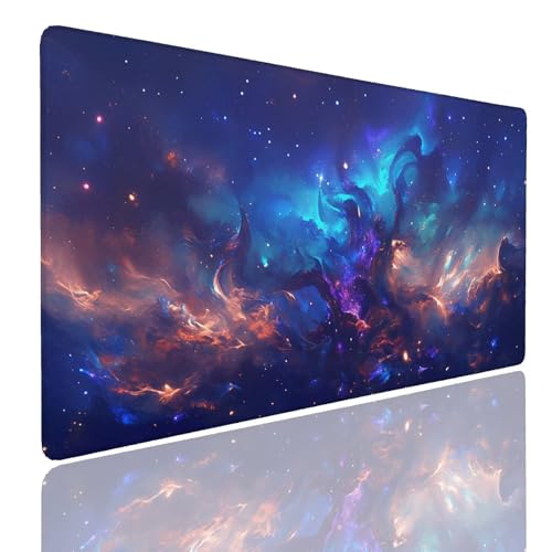 Tapis de souris XL gamer imperméable et grand mousepad de bureau
