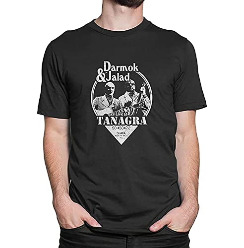 rather xiejun Men's Darmok and Jalad Black T-ShirtBlackS