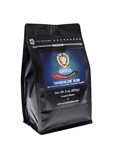 Scotty D’s Jamaican Coffee Caribbean Lion Blend 8 oz miniatura 1