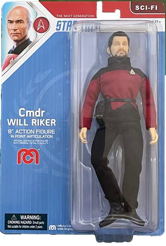 Star Trek TNG Actionfigur Cmdr Will Riker 20 cm