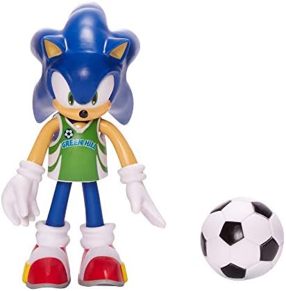 Sonic The Hedgehog 4" Soccer Sonic Action Figure