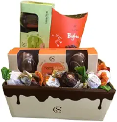 Cesta de Chocolates Cacau Show para Presente (9 Chocolates)