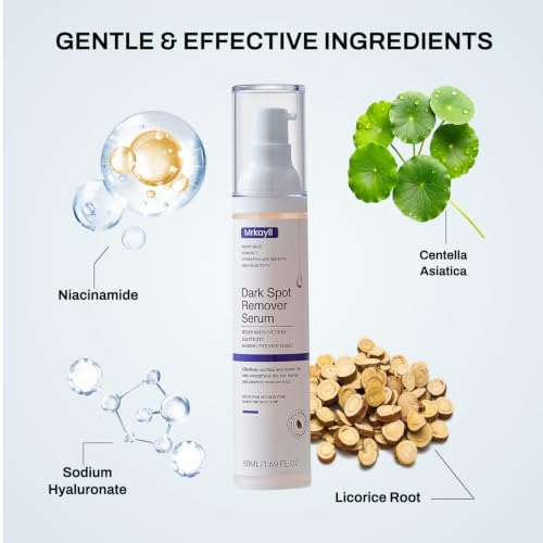 Dark Spot Remover for Face and Body, Dark Spot Corrector Serum with 20,000ppm Niacinamide & Licorice Root, Lightweight Face Serum for Sun Spots, Age Spots, Freckles, Hands, Neck & Uneven Skin Tone — view 4