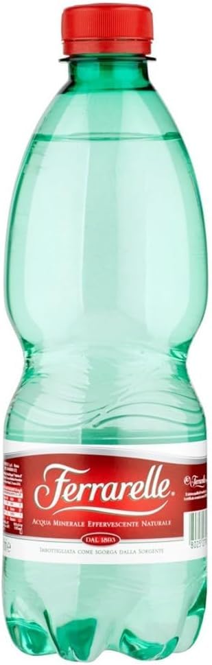 Acqua Minerale Effervescente Naturale, 500ml, Confezione da 24, 48 o 96 Bottiglie (24 Bottiglie)