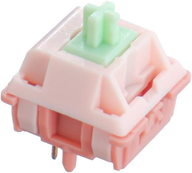 BSUN Aniya Switch R2, 5Pin Pre-Lubed Linear Cream Switch for Custom Mechanical Keyboard (Color : 45g, Size : 30PCS)