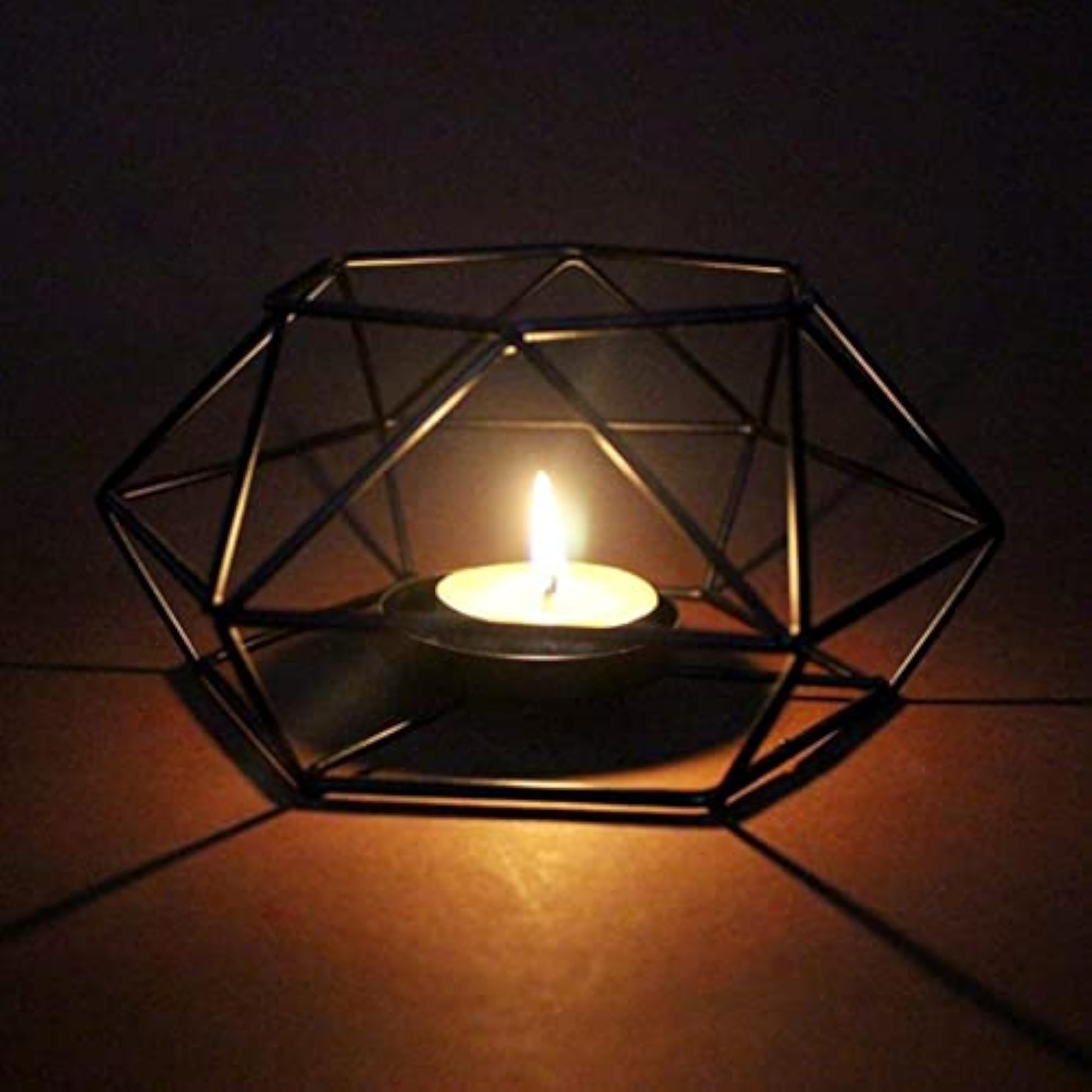 3D Geometric Wedding Candlestick Holder