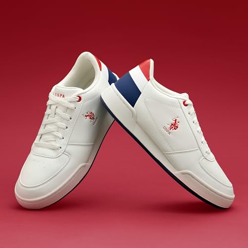 Image of USPA|JAN 2.0|Off White Stylish Casual Sneaker Shoes for Man