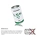 ZSSYJMYGV ●2 Pack LSH20 3.6V 13000mAh Size D Lithium Battery for LSH 20 for Alarm Systems GPS Systems Battery,Non-Rechargeable