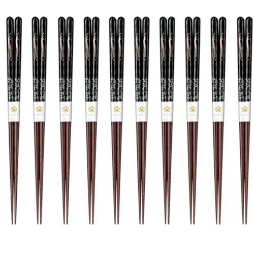 J-kitchens 箸 10膳セット お弁当 ピクニック 行楽用 運動会 来客用 おもてなし 木製 箒星 23.0cm 食洗機対応 日本製