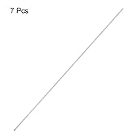 Vista 107 de uxcell Varilla redonda sólida de acero inoxidable 304 de 0.197 in x 5.906 in para manualidades de bricolaje - 10 piezas