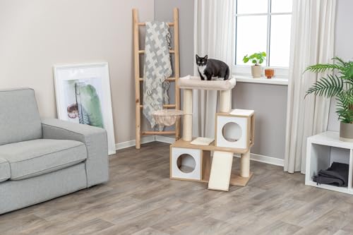 TRIXIE Addison Torre para Gatos Beige 27.2 x 15.7 x 35.4 in miniatura 2