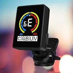 Accordeur de guitare à chargement USB pour guitare électrique acoustique, mandoline, basse, rapide, précis et facile à utiliser - Les Beatles, Paul McCartney, John Lennon, RIngo Starr, George Harrison Accordeur de guitare à chargement USB pour guitare électrique acoustique, mandoline, basse, rapide, précis et facile à utiliser – Image 3