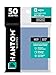 5 Packs Phantom Sleeves: Aqua Size (80mm x 80mm) - Matte Matte (50) (Compatible with: Large Square) Value Bundle!