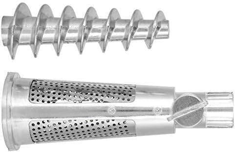 TOPINCN Fruit & Vegetable Strainer Attachment Set, Meat Grinder Tomato Juicer Screw Shaft Filter Sleeve Baffle Accessories for Mixer Attachment