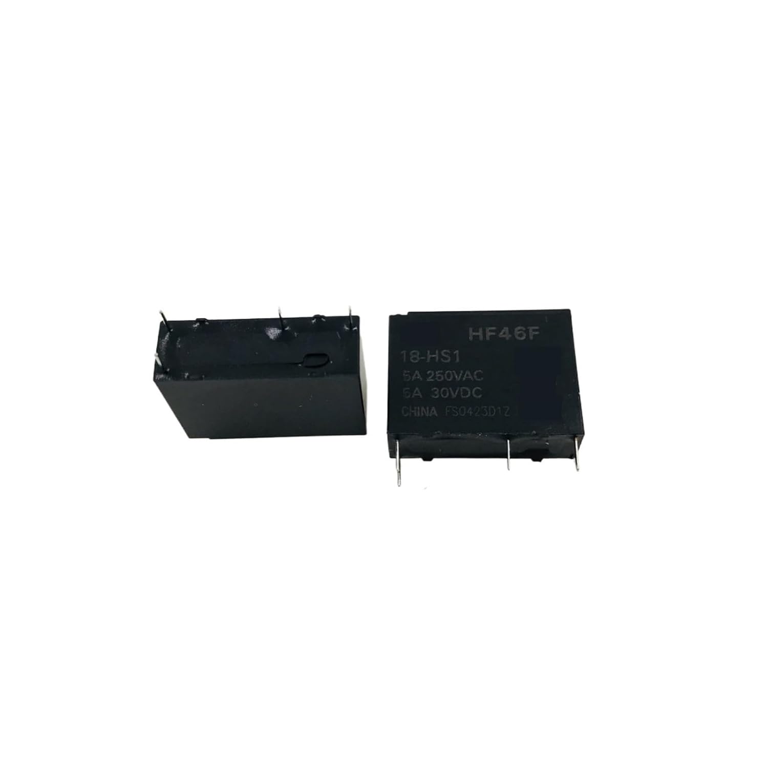 Relay HF46F-18-HS1 5A 250VAC AC5N-S-DC18V-018 HF46F-18-HS1 5A Relay 1Pcs
