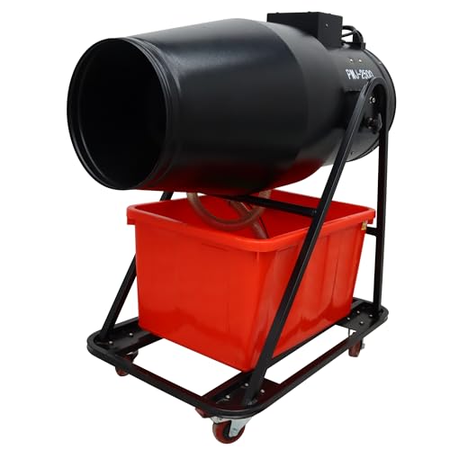 HQHAOTWU Large Foam Machine Party Foam Cannon Stage Foam Making Machine for Kids Party& Outdoor Festive 110V 2500W 20 M²/Minute Foam Output