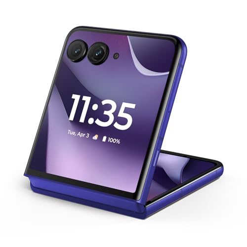 Image of Motorola Razr Ultra 2026 | Unlocked | Made for US 16 /512GB | 50MP Camera | Pantone Orient Blue
