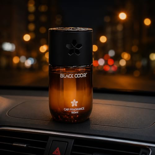 Image of BLACK ODOR Car Perfume Car Interior Deodoriser car perfumes luxury BO-13 in Crown Plaza Fragrance Pack of 1 Pcs in Blue Bottle Design