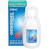 Gengigel Mouthrinse 300ml – Hyaluronic Acid Mouth Ulcer Treatment for Adults, Gum Repair & Gum Disease Support, Oral Rinse for Bleeding Gums, Gingivitis & Mouth Ulcers