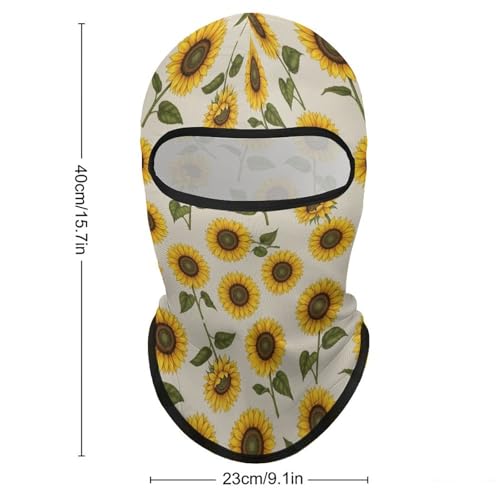 Máscara de balaclava elástica sin costuras reutilizable para invierno y verano, para mujer y hombre, cubreboca transpirable para la cara y cuello miniatura 3