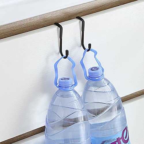 WANGCL 304 stainless steel Double S Shaped Cabinet Drawer Hanger Hook Durable Metal Heavy Duty Hooks for Kitchen Closet Bathroom Drawer Wardrobe Door (6 Pieces) - Image 4