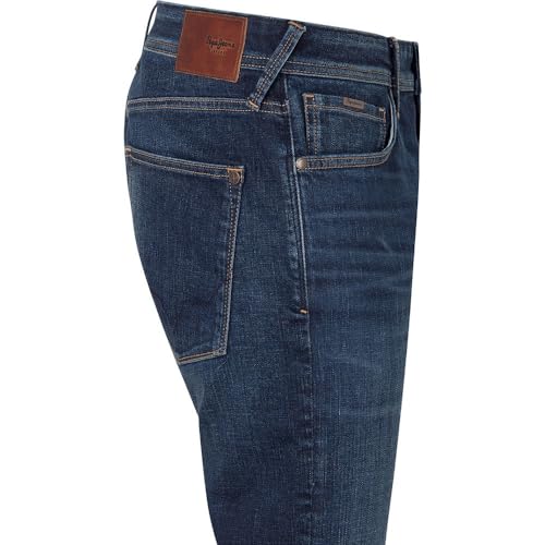 Pepe Jeans Tapered Jeans für Herren, Blau (Denim-CT3), 38W / 34L – Ansicht 6
