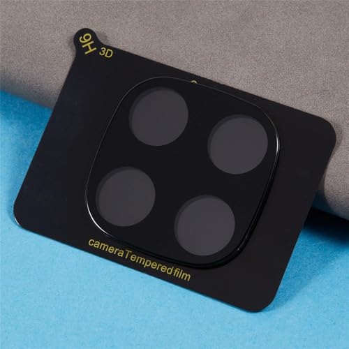 Image of Hptech Camera Lens Protector Compatible with Motorola Moto Edge 60 Fusion | 9H Hardness Tempered Glass Camera Guard | 3D Curved Fit | Ultra HD Clarity | Heavy Thickness Scratch-Resistant Lens Cover (Pack of 1)