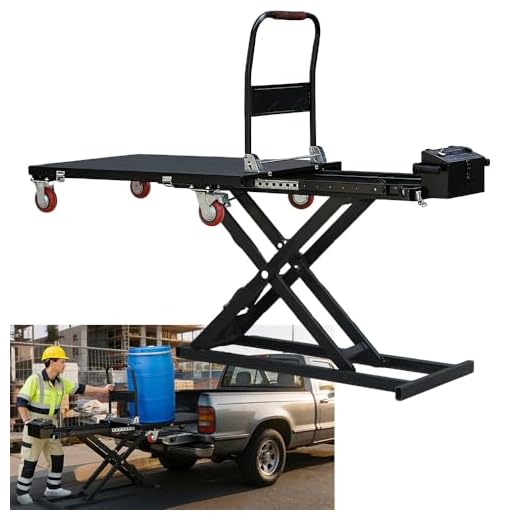 Two-Stage Slide-In Truck Lift Cart
