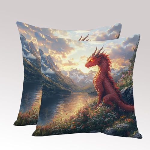 �N�b�V�����J�o�[ 45x45cm 2 ���Z�b�g ���l�����f�� �k���V���v�����_�����J�o�[ �B���t�@�X�i�[ �􂦂�_�炩�����G��ǂ� ��v�Ȑ��n���z�c�J�o�[�l�G�ʗp �������J�o�[���r���O�Q���ԗp�\�t�@�p �V�������蕨�M�t�g ���b�h�h���S�� K-300