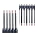 RGBZONE 10 Pair (Male & Female) 2.1 x 5.5mm DC Power Cable for LED Strip Lights and Security CCTV Parking Camera Car Monitor Surveillance (5.9 inch / 15 cm)