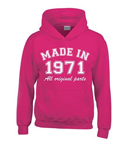 Sweat à capuche humour 1971 pour vos weekends et soirées détente