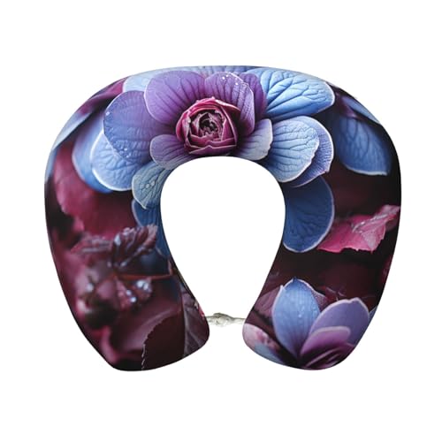 Almohada de viaje espuma viscoelástica 30x25 cm