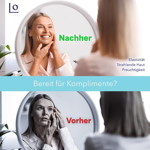 Kollagen Longenic Premium Trinkampullen für Hautpflege