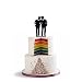Produktbild Mr & Mr Gay Hochzeit Jahrestag gleichen Sex Lebenspartnerschaften Groom Kuchen Topper Style 2