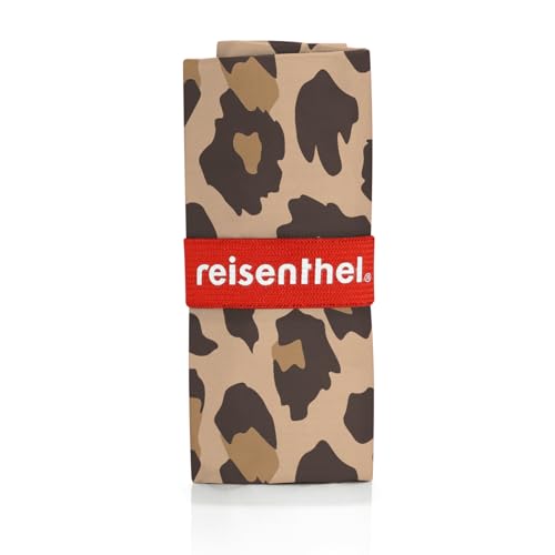 reisenthel mini maxi shopper - faltbarer kompakter Rucksack -wasserabweisend, Couleur:leo macchiato